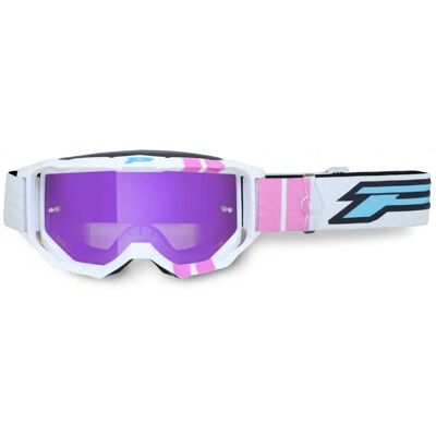 OEM Gafas Progrip Pg3300-310 Fl Vision Go Color Blanco / Rosa Mate (lente Pg3353 Rosa Espejo Antiarañazos, Antivaho, Protección Uv) (3300-417 Fl) OEM Gafas Progrip Pg3300-310 Fl Vision Go Color Blanco / Rosa Mate (lente Pg3353 Rosa Espejo Antiarañazos, Antivaho, Protección Uv) (3300-417 Fl)