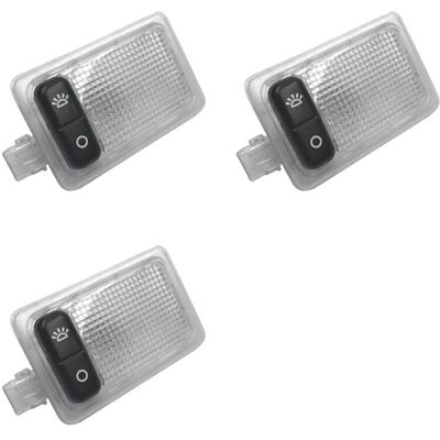 OEM Tres Luces De Lectura Interiores Y Luz De Techo/intermitente Con Un Solo Botón, Aplicables A Los Modelos Ford Focus, Fiesta Y Mondeo De 2005 A 2011. OEM Tres Luces De Lectura Interiores Y Luz De Techo/intermitente Con Un Solo Botón, Aplicables A Los Modelos Ford Focus, Fiesta Y Mondeo De 2005 A 2011.