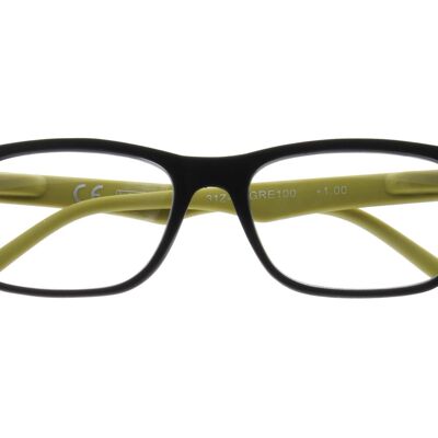 Gafas De Lectura Negras/verdes +2,00 B3 Zippo Gafas De Lectura Negras/verdes +2,00 B3 Zippo