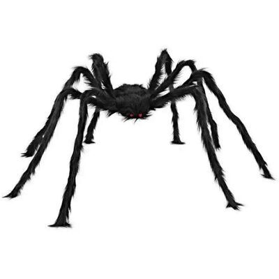 OEM Araña Gigante Para Halloween, Negra, 1,5 M, Decoración De Jardín Para Halloween OEM Araña Gigante Para Halloween, Negra, 1,5 M, Decoración De Jardín Para Halloween