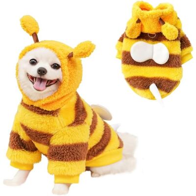 OEM Abrigo Para Perro, Abrigo Para Clima Frío, Divertido Disfraz De Abeja Para Perro, Perfecto Para Navidad, Halloween, Amarillo, Mediano Xl OEM Abrigo Para Perro, Abrigo Para Clima Frío, Divertido Disfraz De Abeja Para Perro, Perfecto Para Navidad, Halloween, Amarillo, Mediano Xl