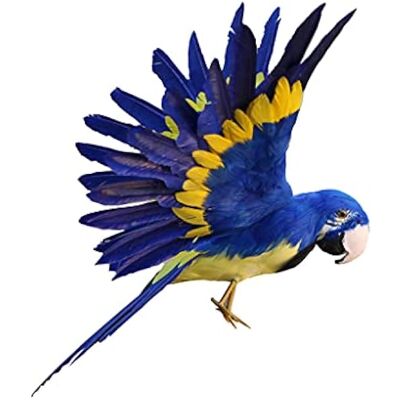 OEM Artificiel Plumes Figurine En Plastique Paysage Ornement Jardin Décor Bricolage Halloween, Perroquet Bleu OEM Artificiel Plumes Figurine En Plastique Paysage Ornement Jardin Décor Bricolage Halloween, Perroquet Bleu