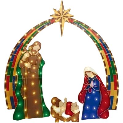 OEM Décorations De Noël, Halloween, Crèche De Noël, Bonheur, Une Famille De Trois Personnes, Décorations De Jardin OEM Décorations De Noël, Halloween, Crèche De Noël, Bonheur, Une Famille De Trois Personnes, Décorations De Jardin