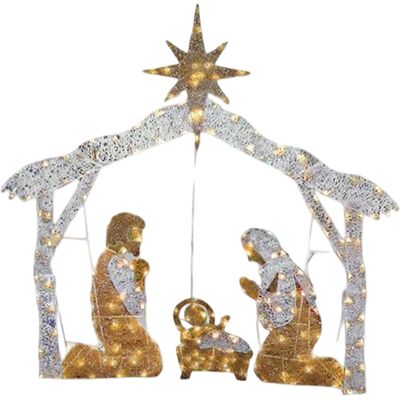 OEM Décorations De Noël, Halloween, Crèche De Noël, Bonheur, Une Famille De Trois Personnes, Décorations De Jardin OEM Décorations De Noël, Halloween, Crèche De Noël, Bonheur, Une Famille De Trois Personnes, Décorations De Jardin