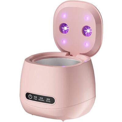 OEM Limpiador Ultrasónico Con Luz Uv,recargable Por Usb,3 Modos De Limpieza,185 Ml,apto Para Prótesis Dentales,aparatos De Ortodoncia Y Joyas,rosa OEM Limpiador Ultrasónico Con Luz Uv,recargable Por Usb,3 Modos De Limpieza,185 Ml,apto Para Prótesis Dentales,aparatos De Ortodoncia Y Joyas,rosa