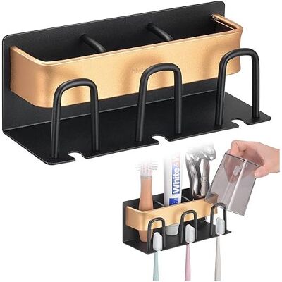OEM Soporte De Aluminio Para Cepillos De Dientes, Vaso Para Cepillos De Dientes, Organizador De Pasta De Dientes Y Maquinilla De Afeitar, Soporte Adhesivo Multifuncional Para Cepillos De Dientes, No Requi OEM Soporte De Aluminio Para Cepillos De Dientes, Vaso Para Cepillos De Dientes, Organizador De Pasta De Dientes Y Maquinilla De Afeitar, Soporte Adhesivo Multifuncional Para Cepillos De Dientes, No Requi