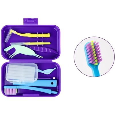 OEM Kit Portátil De Limpieza Bucal, Cuidado Dental Completo, Color Morado. OEM Kit Portátil De Limpieza Bucal, Cuidado Dental Completo, Color Morado.