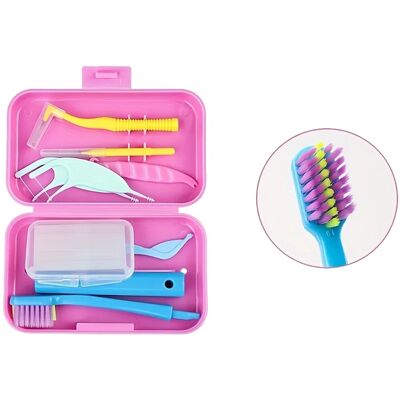 OEM Kit Portátil De Limpieza Bucal, Cuidado Dental Completo, Rosa. OEM Kit Portátil De Limpieza Bucal, Cuidado Dental Completo, Rosa.
