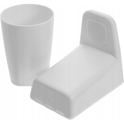 OEM 1 Set Soporte Cepillo Dientes Magnético Blanco OEM 1 Set Soporte Cepillo Dientes Magnético Blanco