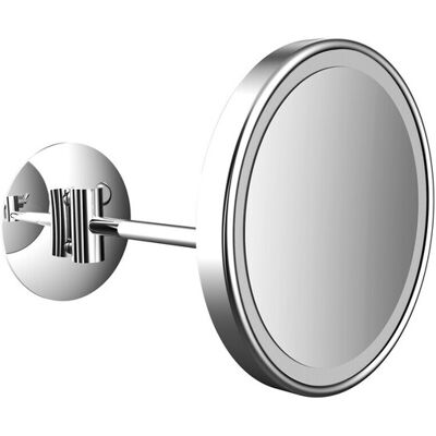 Emco - Espejo De Afeitado Y Maquillaje Led, Brazo Único, Conexión Emco - Espejo De Afeitado Y Maquillaje Led, Brazo Único, Conexión