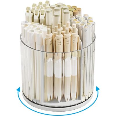 OEM Portalápices Giratorio De 360 Grados, Organizador De Escritorio Para Material De Oficina, Práctico Almacenamiento Para Lápices, Maquillaje, Brochas, Cosméticos, Manualidades, Portalápices Para El Hoga OEM Portalápices Giratorio De 360 Grados, Organizador De Escritorio Para Material De Oficina, Práctico Almacenamiento Para Lápices, Maquillaje, Brochas, Cosméticos, Manualidades, Portalápices Para El Hoga