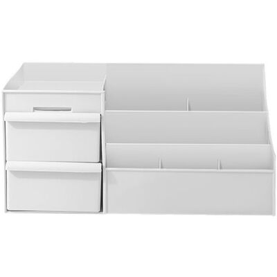 OEM 1 Organizador De Maquillaje, Caja De Almacenamiento De Cosméticos Con Cajón, Plástico Duradero, Para Tocador Y Escritorio. OEM 1 Organizador De Maquillaje, Caja De Almacenamiento De Cosméticos Con Cajón, Plástico Duradero, Para Tocador Y Escritorio.