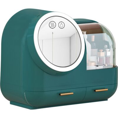 OEM Caja Organizadora De Maquillaje Con Espejo Y Ventilador Led, Ideal Para El Tocador O La Oficina. Gran Capacidad. Soporte Para Productos De Cuidado Facial. Regalo Perfecto Para Tu Novia. OEM Caja Organizadora De Maquillaje Con Espejo Y Ventilador Led, Ideal Para El Tocador O La Oficina. Gran Capacidad. Soporte Para Productos De Cuidado Facial. Regalo Perfecto Para Tu Novia.