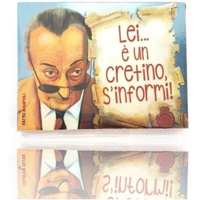 TRADE SHOP TRAESIO Trade Shop - Calamita Magnete Magnetino Rettangolare Idea Regalo Frasi Lei E' Un - TRADE SHOP TRAESIO Trade Shop - Calamita Magnete Magnetino Rettangolare Idea Regalo Frasi Lei E' Un -