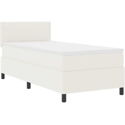 Cama Tipo Box Spring Manual Crema Y 203 X 100 X 88 Cm Vidaxl Cama Tipo Box Spring Manual Crema Y 203 X 100 X 88 Cm Vidaxl