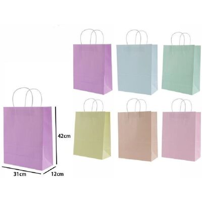TRADE SHOP TRAESIO Trade Shop - Set 3 Pezzi Buste Borsa Da Regalo Sacchetti Carta Vari Colori 42x31x12cm 68492 - TRADE SHOP TRAESIO Trade Shop - Set 3 Pezzi Buste Borsa Da Regalo Sacchetti Carta Vari Colori 42x31x12cm 68492 -
