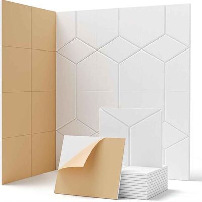 BEXTCOK Set De 12 Paneles Acústicos Autoadhesivos, 30×26×0,9 cm, Material Absorbente De Poliéster De Alta Densidad, Para Insonorización BEXTCOK Set De 12 Paneles Acústicos Autoadhesivos, 30×26×0,9 cm, Material Absorbente De Poliéster De Alta Densidad, Para Insonorización