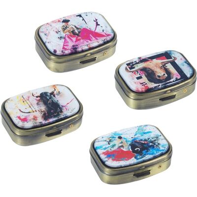 Signes Grimalt - Complemento Regalo Pastillero Set 4u Complementos Multicolor 4x6x2cm 14008 Signes Grimalt - Complemento Regalo Pastillero Set 4u Complementos Multicolor 4x6x2cm 14008