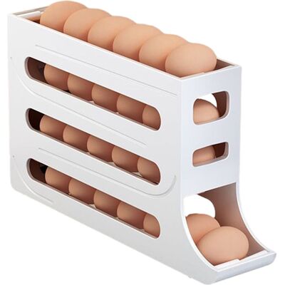 OEM Egg Storage Box - 30-unit Capacity - Slim Side-door Refrigerator Design - Food-grade Plastic - 1 Piece OEM Egg Storage Box - 30-unit Capacity - Slim Side-door Refrigerator Design - Food-grade Plastic - 1 Piece