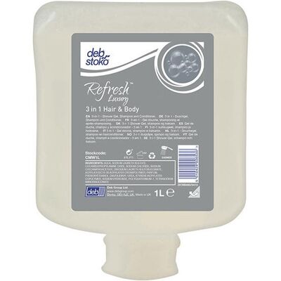 Deb Sc Johnson Professional Lujo 3 en 1 Pelo & Cuerpo - Pack de 6 Deb Sc Johnson Professional Lujo 3 en 1 Pelo & Cuerpo - Pack de 6