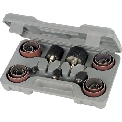 FNINIJEDE Coffret De Ponçage À Tambour 25 Pièces 726040 FNINIJEDE Coffret De Ponçage À Tambour 25 Pièces 726040
