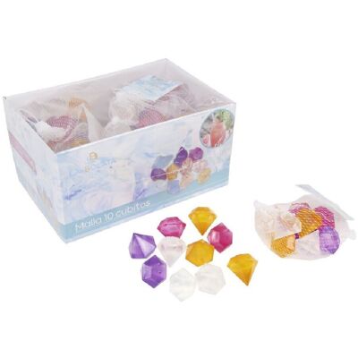 Trade Shop Cubitos de hielo diamante - Conjunto reutilizable multicolor Trade Shop Cubitos de hielo diamante - Conjunto reutilizable multicolor