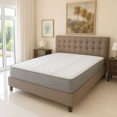 NUITS D'OR Colchón Moonlight 120x190 Densidad 35 Kg/m³ - Altura 24 Cm - Firmeza Alta NUITS D'OR Colchón Moonlight 120x190 Densidad 35 Kg/m³ - Altura 24 Cm - Firmeza Alta