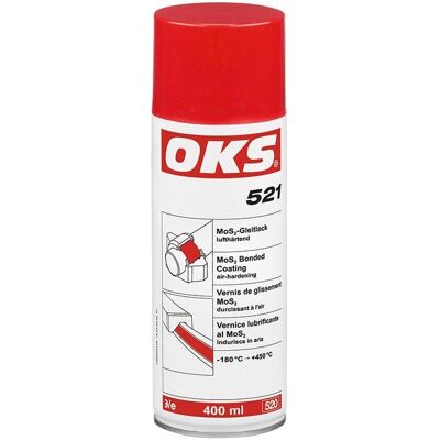 Oks - Espray Lubrificante Mos2 Espray 521 400 Ml(por 12) Oks - Espray Lubrificante Mos2 Espray 521 400 Ml(por 12)