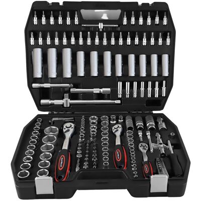 OEM Coffret De 171 Pièces Douilles, Cliquets, Kraft Müller Km-crv-171 Haute Qualité En Acier Chrome-vanadium OEM Coffret De 171 Pièces Douilles, Cliquets, Kraft Müller Km-crv-171 Haute Qualité En Acier Chrome-vanadium