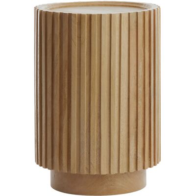 Light & Living Kiyose Mesa Auxiliar de Madera - Mesa de Café Light & Living Kiyose Mesa Auxiliar de Madera - Mesa de Café