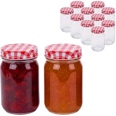 NORTHIX Jam Jars, 400 Ml Glass Set With Airtight Twist-off Lids NORTHIX Jam Jars, 400 Ml Glass Set With Airtight Twist-off Lids