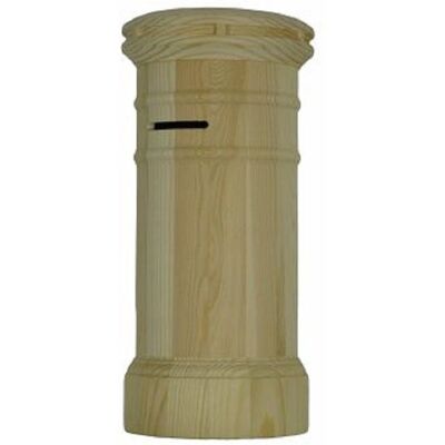 TRADE SHOP TRAESIO Trade Shop - Salvadanaio Forma Torre Tappo In Gomma Decoupage Monete Banconote Idea Regalo - TRADE SHOP TRAESIO Trade Shop - Salvadanaio Forma Torre Tappo In Gomma Decoupage Monete Banconote Idea Regalo -