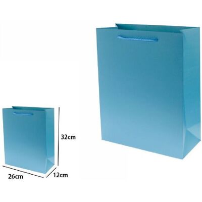 TRADE SHOP TRAESIO Trade Shop - Set 3pz Buste Borsa Regalo Sacchetti 32x26x12cm 69904 Celeste Con Manico Cordino - TRADE SHOP TRAESIO Trade Shop - Set 3pz Buste Borsa Regalo Sacchetti 32x26x12cm 69904 Celeste Con Manico Cordino -