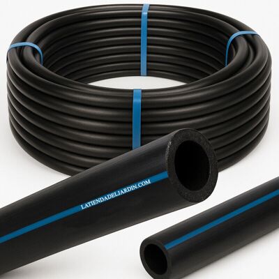 Suinga - Tuberia Agua Potable 40mm 10 Bar 100m Tuberia 40 Mm Pe40 Alimentaria Baja Densidad Tuberia Polietileno Banda Azul Aenor Suinga - Tuberia Agua Potable 40mm 10 Bar 100m Tuberia 40 Mm Pe40 Alimentaria Baja Densidad Tuberia Polietileno Banda Azul Aenor