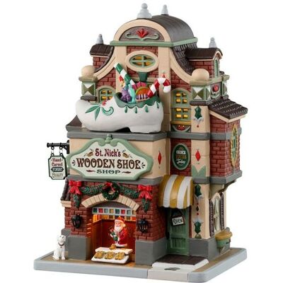 LEMAX St. Nick's Wooden Shoe Shop Cod. 35069 LEMAX St. Nick's Wooden Shoe Shop Cod. 35069