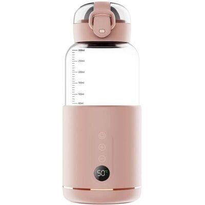 OEM Calientabiberones Inalámbrico Y Portátil, Temperatura Ajustable, 300 Ml, Ideal Para Viajes, Uso En Exteriores, Coche Y Avión - Rosa OEM Calientabiberones Inalámbrico Y Portátil, Temperatura Ajustable, 300 Ml, Ideal Para Viajes, Uso En Exteriores, Coche Y Avión - Rosa