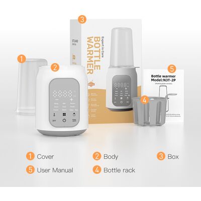 OEM Calientabiberones 8 En 1: Calienta Leche Materna, Calienta Comida Para Bebés, Descongela, Calienta Rápidamente, Tiene Un Rango De Temperatura De 35 °c A 55 °c Y Es Apto Para Biberones De Diversos Mate OEM Calientabiberones 8 En 1: Calienta Leche Materna, Calienta Comida Para Bebés, Descongela, Calienta Rápidamente, Tiene Un Rango De Temperatura De 35 °c A 55 °c Y Es Apto Para Biberones De Diversos Mate