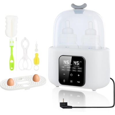 OEM Calentador De Biberones 6 En 1, Esterilizador De Biberones, Calentador De Biberones Con Cepillo Y Clip, Calentador De Biberones Multifuncional, Calentador Rápido Para Comida De Bebé Y Descongelación, OEM Calentador De Biberones 6 En 1, Esterilizador De Biberones, Calentador De Biberones Con Cepillo Y Clip, Calentador De Biberones Multifuncional, Calentador Rápido Para Comida De Bebé Y Descongelación,