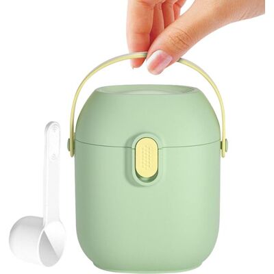 OEM Tarro Portátil Para Almacenar Leche En Polvo Con Asa Y Cuchara,apto Para Alimentos Y Compacto,para La Comida Del Bebé Y Para Viajar OEM Tarro Portátil Para Almacenar Leche En Polvo Con Asa Y Cuchara,apto Para Alimentos Y Compacto,para La Comida Del Bebé Y Para Viajar