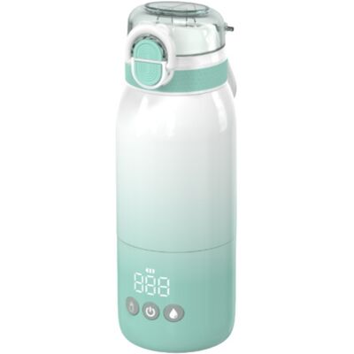 OEM Calentador De Biberones Inalámbrico Portátil, Calentamiento Rápido Y Batería De Larga Duración, 2 Modos Para Leche Materna Y Agua, Temperatura Ajustable, Gran Capacidad De 340 Ml Para Viajes, Verde OEM Calentador De Biberones Inalámbrico Portátil, Calentamiento Rápido Y Batería De Larga Duración, 2 Modos Para Leche Materna Y Agua, Temperatura Ajustable, Gran Capacidad De 340 Ml Para Viajes, Verde