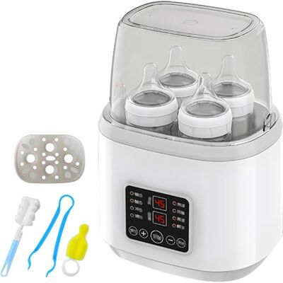 OEM Calentador De Biberones, Esterilizador De Biberones 8 En 1, Calienta Biberones Rápido, Calienta Biberones, Calienta Biberones, Calienta Biberones Rápido Y Descongelador, Sin Bpa, Con Pantalla Lcd OEM Calentador De Biberones, Esterilizador De Biberones 8 En 1, Calienta Biberones Rápido, Calienta Biberones, Calienta Biberones, Calienta Biberones Rápido Y Descongelador, Sin Bpa, Con Pantalla Lcd