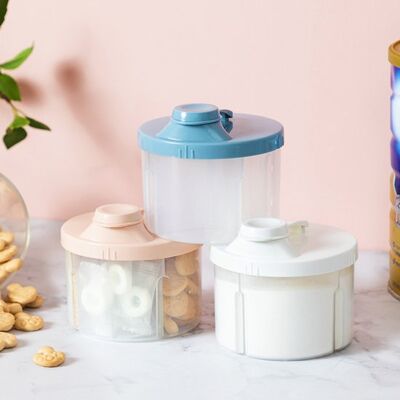 OEM Juego De Tres Recipientes Para Almacenar Leche En Polvo,divisibles Y Aptos Para Alimentos,para Comida De Bebé OEM Juego De Tres Recipientes Para Almacenar Leche En Polvo,divisibles Y Aptos Para Alimentos,para Comida De Bebé