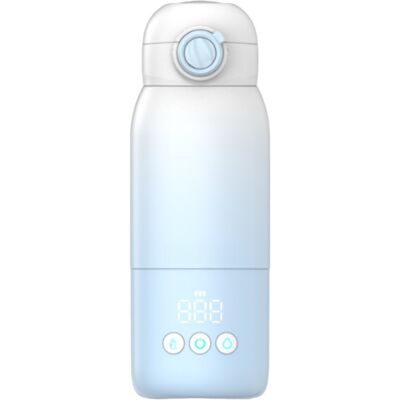 OEM Calentador De Biberones Inalámbrico Portátil, Calentamiento Rápido Y Batería De Larga Duración, 2 Modos Para Leche Materna Y Agua, Temperatura Ajustable, Gran Capacidad De 340 Ml Para Viajes, Azul OEM Calentador De Biberones Inalámbrico Portátil, Calentamiento Rápido Y Batería De Larga Duración, 2 Modos Para Leche Materna Y Agua, Temperatura Ajustable, Gran Capacidad De 340 Ml Para Viajes, Azul