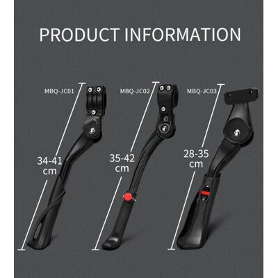 OEM Soporte Para Bicicleta,soporte Unisex Para Adultos,soporte Lateral Antideslizante,altura Ajustable,para Bicicletas De Adulto De 24 A 29 Pulgadas OEM Soporte Para Bicicleta,soporte Unisex Para Adultos,soporte Lateral Antideslizante,altura Ajustable,para Bicicletas De Adulto De 24 A 29 Pulgadas