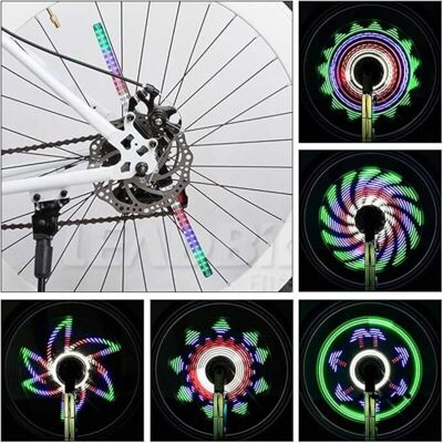 OEM Luces Led Crezuo De 64 Led Para Ruedas De Bicicleta – 30 Patrones De Parpadeo – Resistentes Al Agua Y Duraderas – Para Bicicletas De Más De 24 Pulgadas-crezuo OEM Luces Led Crezuo De 64 Led Para Ruedas De Bicicleta – 30 Patrones De Parpadeo – Resistentes Al Agua Y Duraderas – Para Bicicletas De Más De 24 Pulgadas-crezuo