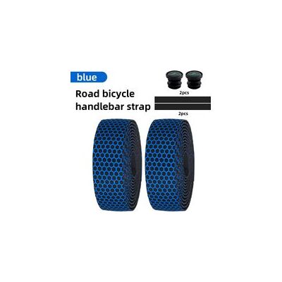 OEM Kit De Cinta Para Manillar De Bicicleta Hex - 2 Rollos - Antideslizante Y Amortiguadora - 2 M - Para Bicicletas De Carretera, De Montaña Y De Ciclismo - Azul - Autoadhesiva Y Transpirable - Crezuo OEM Kit De Cinta Para Manillar De Bicicleta Hex - 2 Rollos - Antideslizante Y Amortiguadora - 2 M - Para Bicicletas De Carretera, De Montaña Y De Ciclismo - Azul - Autoadhesiva Y Transpirable - Crezuo