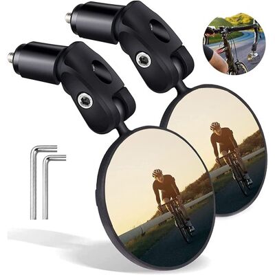 OEM Espejo Retrovisor Para Bicicleta, Espejo Retrovisor Convexo Plegable Bicicletas Montaña Carretera, Reflector Universal Equipamiento Bicicleta OEM Espejo Retrovisor Para Bicicleta, Espejo Retrovisor Convexo Plegable Bicicletas Montaña Carretera, Reflector Universal Equipamiento Bicicleta