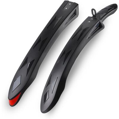 OEM Conjunto Protección Contra Barro Protección Ajustable Bicicleta Reflectores, Universal Bicicleta Montaña, Bicicletas 26/27,5/29 Pulgadas OEM Conjunto Protección Contra Barro Protección Ajustable Bicicleta Reflectores, Universal Bicicleta Montaña, Bicicletas 26/27,5/29 Pulgadas