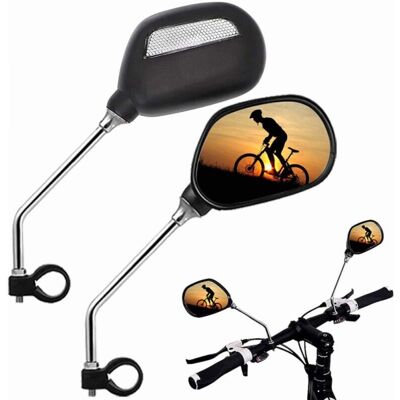 OEM Espejo Retrovisor Para Bicicleta, Equipo Para Ciclismo Al Aire Libre, Advertencia De Seguridad, Reflector Plano, Espejo De Marcha Atrás Para Bicicleta De Montaña Eléctrica OEM Espejo Retrovisor Para Bicicleta, Equipo Para Ciclismo Al Aire Libre, Advertencia De Seguridad, Reflector Plano, Espejo De Marcha Atrás Para Bicicleta De Montaña Eléctrica