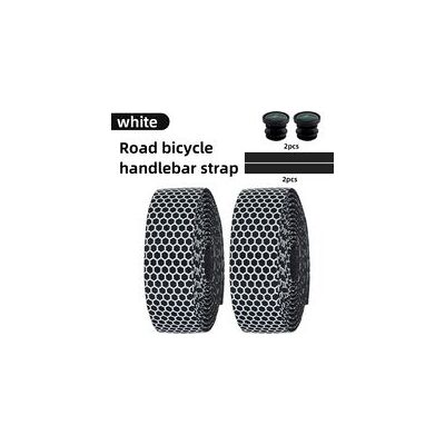 OEM Kit De Cinta Para Manillar De Bicicleta Hex - 2 Rollos - Antideslizante Y Amortiguadora - 2 M - Para Bicicletas De Carretera, De Montaña Y De Ciclismo - Blanco - Autoadhesiva Y Transpirable - Crezuo OEM Kit De Cinta Para Manillar De Bicicleta Hex - 2 Rollos - Antideslizante Y Amortiguadora - 2 M - Para Bicicletas De Carretera, De Montaña Y De Ciclismo - Blanco - Autoadhesiva Y Transpirable - Crezuo